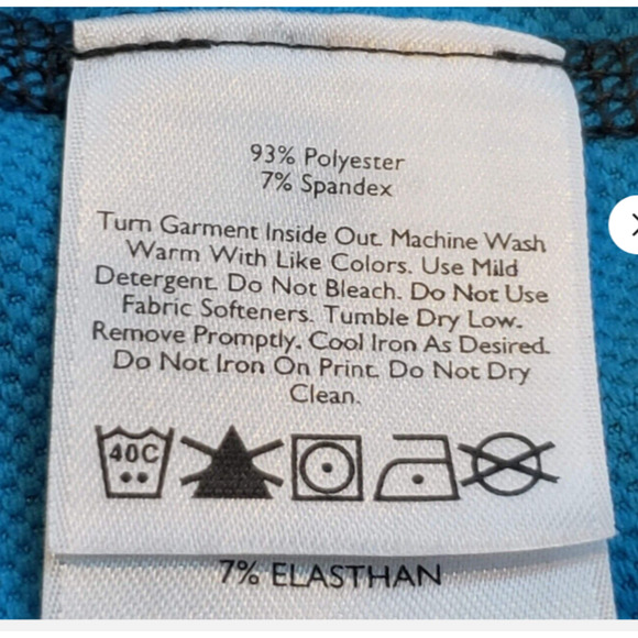 Eddie Bauer Pullover First Ascent Womens Petite L 1/4 Zip Fleece Blue - Picture 10 of 11